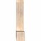 Ekena Millwork Portland Smooth Timber Gable Bracket, Douglas Fir, 84"W x 28"H x 5 1/2"D x 5 1/2"F, 8/12 Pitch GBW084X28X0606POR00SDF - alternate 3